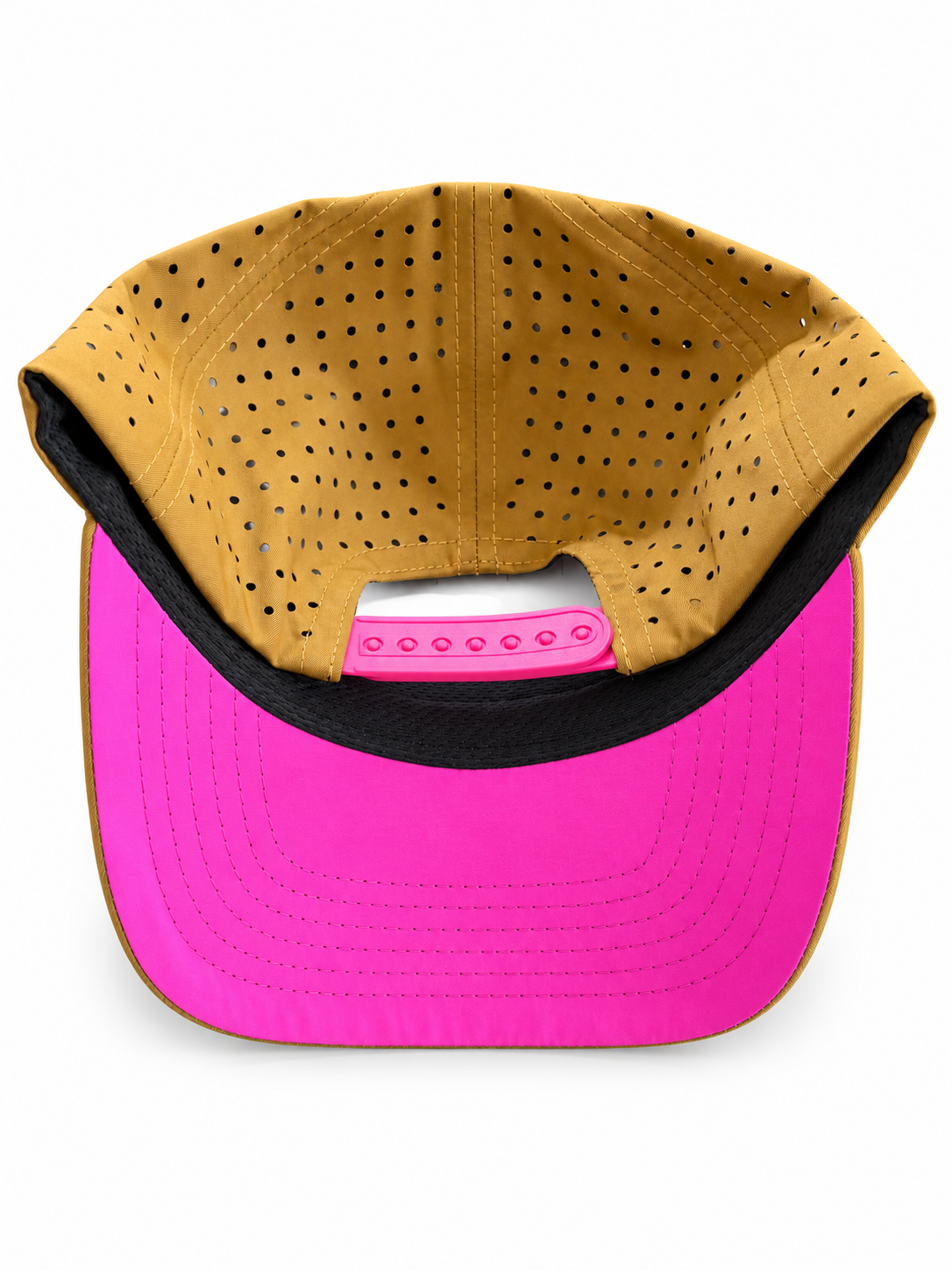 310 A-Frame Hat — Brown/Pink