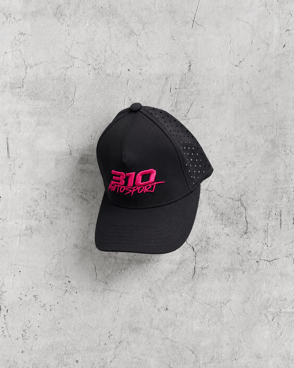 310 A-Frame Hat — Black/Pink